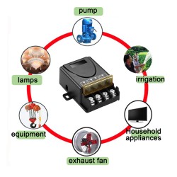 1 Ch 30amp  DC9V-72VDC power out RF Wireless Remote Control Radio Controller DC9V 12V 24V 48v