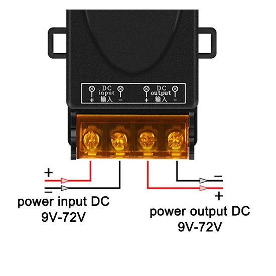1 Ch 30amp  DC9V-72VDC power out RF Wireless Remote Control Radio Controller DC9V 12V 24V 48v
