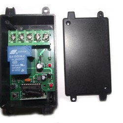 High power 1 Channel DC 30A RF radio remote control switch with transmitters & receiver 100M  