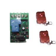 High power 1 Channel DC 30A RF radio remote control switch with transmitters & receiver 100M  