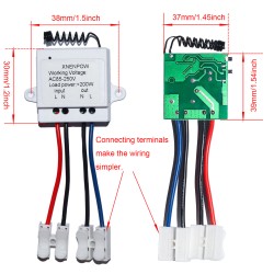 one to 4 independent receivers 1Channel 10amp  AC110V 220V power output RF Wireless Remote Control switch Raio Controller
