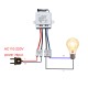 Mini 1 Channel 10amp  AC110V 220V power output RF Wireless Remote Control switch Radio Controller