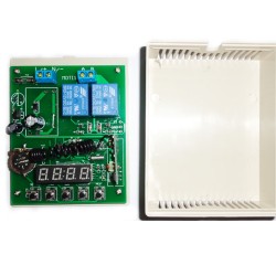 1Ch DC motor forward and reverse timing function RF Wireless Remote Control Radio Controller
