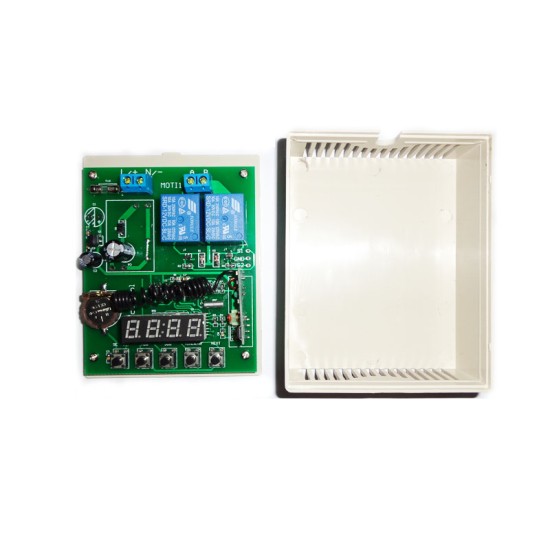 1Ch DC motor forward and reverse timing function RF Wireless Remote Control Radio Controller
