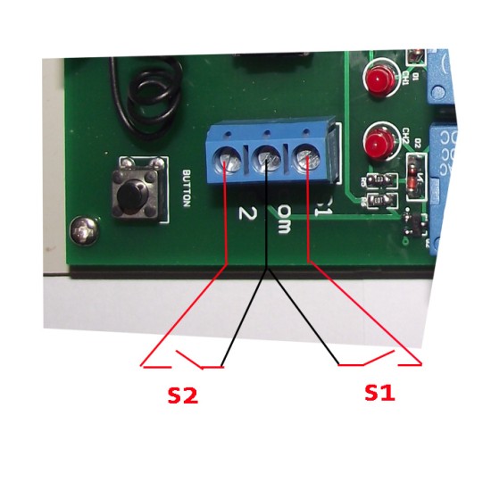 one AC motor Forward and reverse RF Wireless Remote Control switch AC85~250V