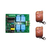 AC110v 220v Two motors Forward and reverse RF Wireless Remote Control switch