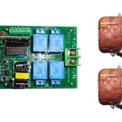 AC110v 220v Two motors Forward and reverse RF Wireless Remote Control switch