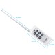 300m / 900ft (theoretically) 4 button remote