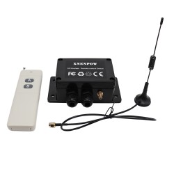 AC 89~250V 5000 FT 1 Channel AC110V 220V 30Amp Waterproof  ip65 Delay Mode Wireless Remote Control Switch 
