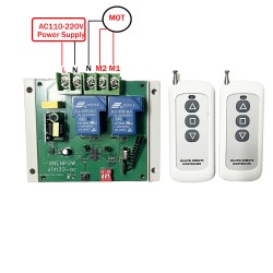AC110V-220V 30amp motor Forward reverse  Remote Control 