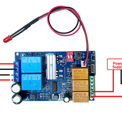 PWM DC Motor Speed Switch Forward and Reverse, DC 9V 12V 24V 36V 48V 7Amp 