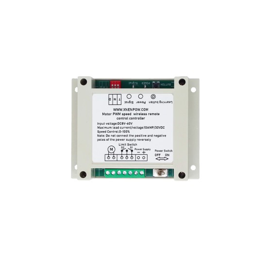 DC motor Forward reverse PWM speed control HO N proportional train model controller Remote Control Slow start and stop mode 