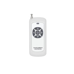 300m / 900ft (theoretically) 5button remote