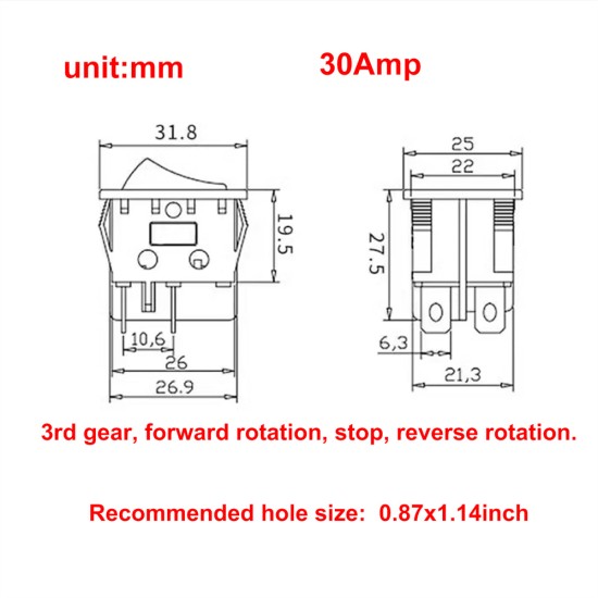 PWM DC Motor Speed Controller Voltage Display with Forward and Reverse switches 9V 12V 24V 36V 48V